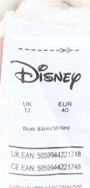 Disney Women's Beige Pullover Sweatshirt UK 12
