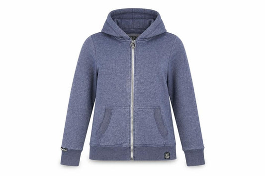 Womens UK M Regular Superdry Blue Full Zip Hoodie