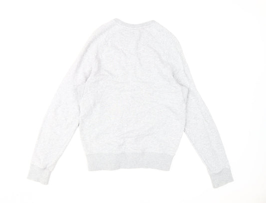 Fred Perry Men's Grey Sweatshirt S Casual Pullover