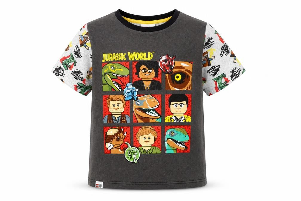 LEGO Jurassic World Boys Multicoloured 7-8 T-Shirt