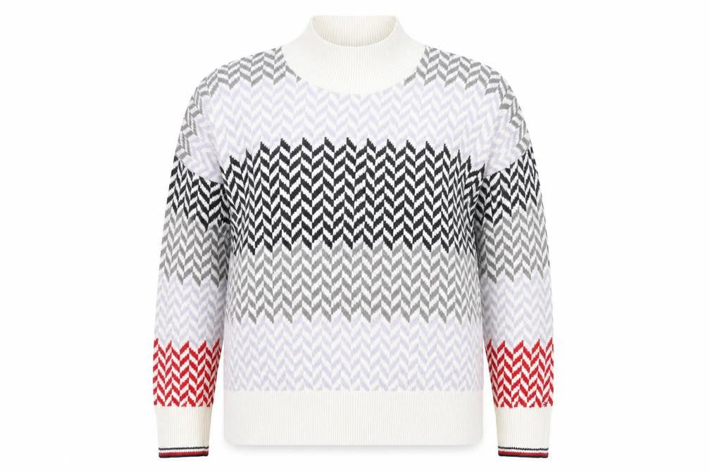 Womens UK XL Regular Tommy Hilfiger Multicoloured Pullover Cable-Knit