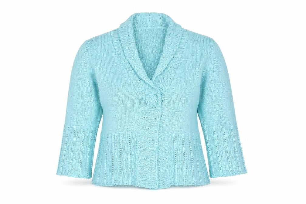Marks and Spencer Women's Blue Cardigan Size L