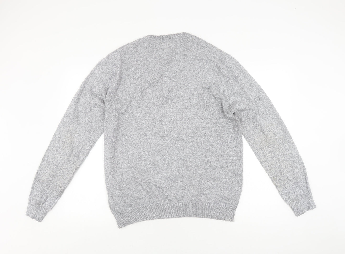 Jack Wills Grey Knit Pullover Sweatshirt M Unisex