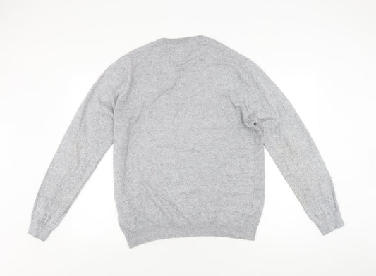 Jack Wills Grey Knit Pullover Sweatshirt M Unisex