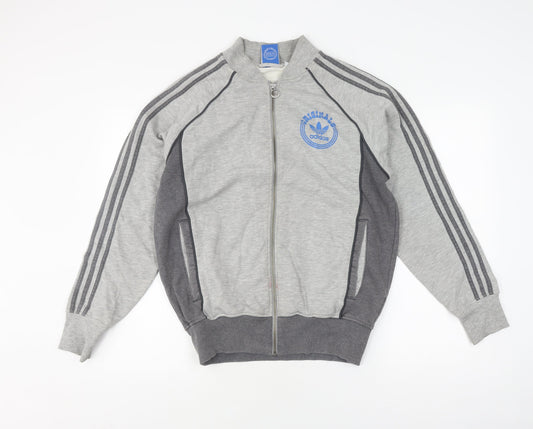 Adidas Men's Grey Basic Jacket M - Casual Style