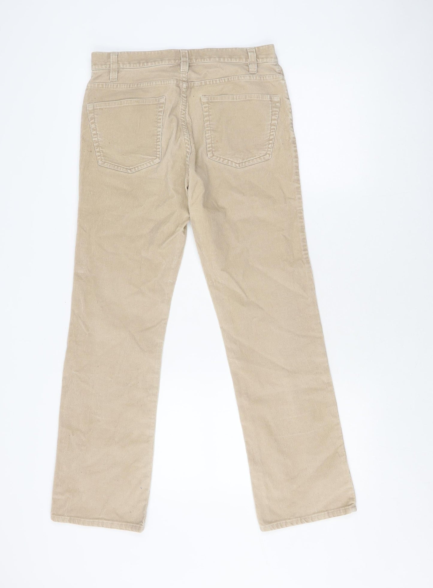 GAP Women's Beige Straight Trousers Size 4
