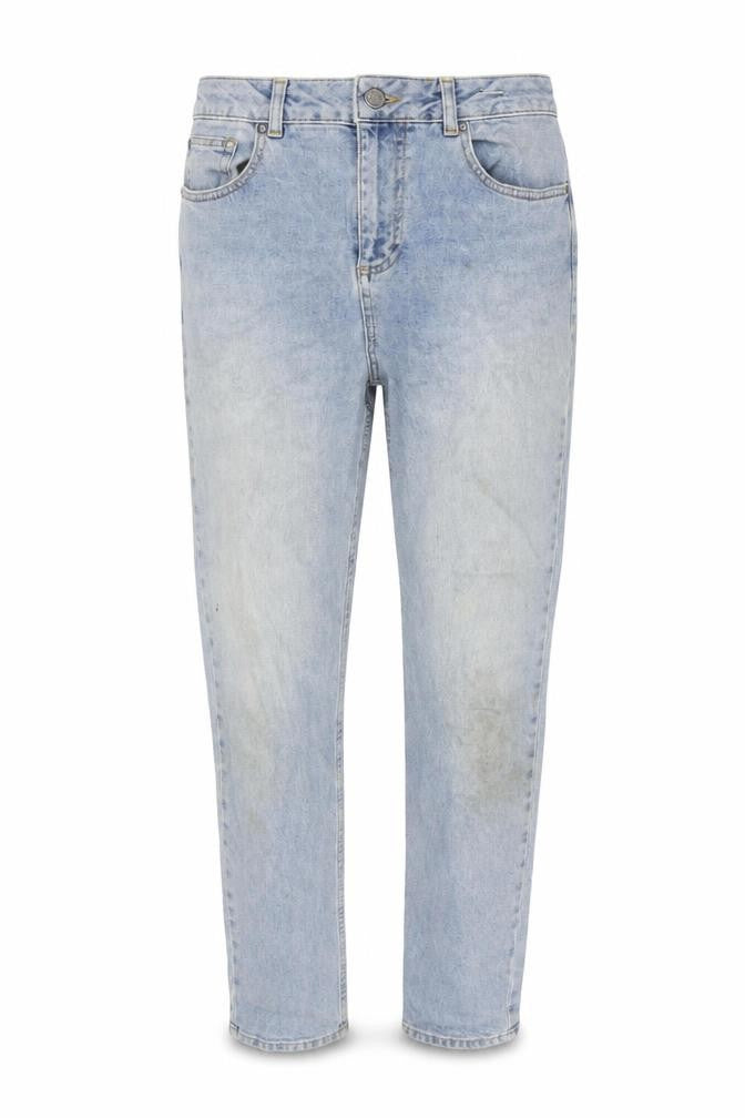 Front view of Miss Selfridge Women's Blue Regular Fit Jeans, size 10