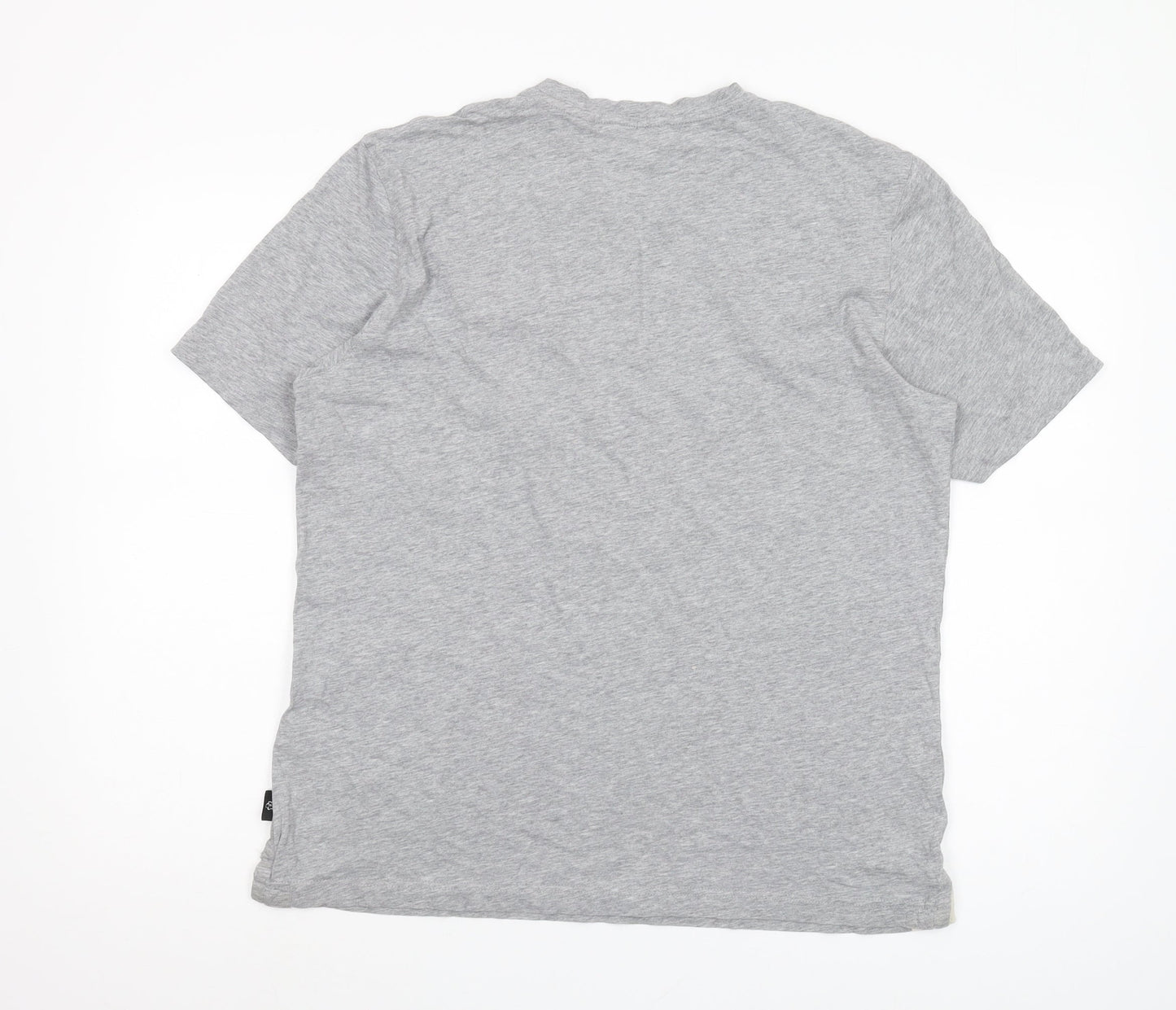 Ted Baker Men's Grey Crew Neck Short Sleeve T-Shirt L