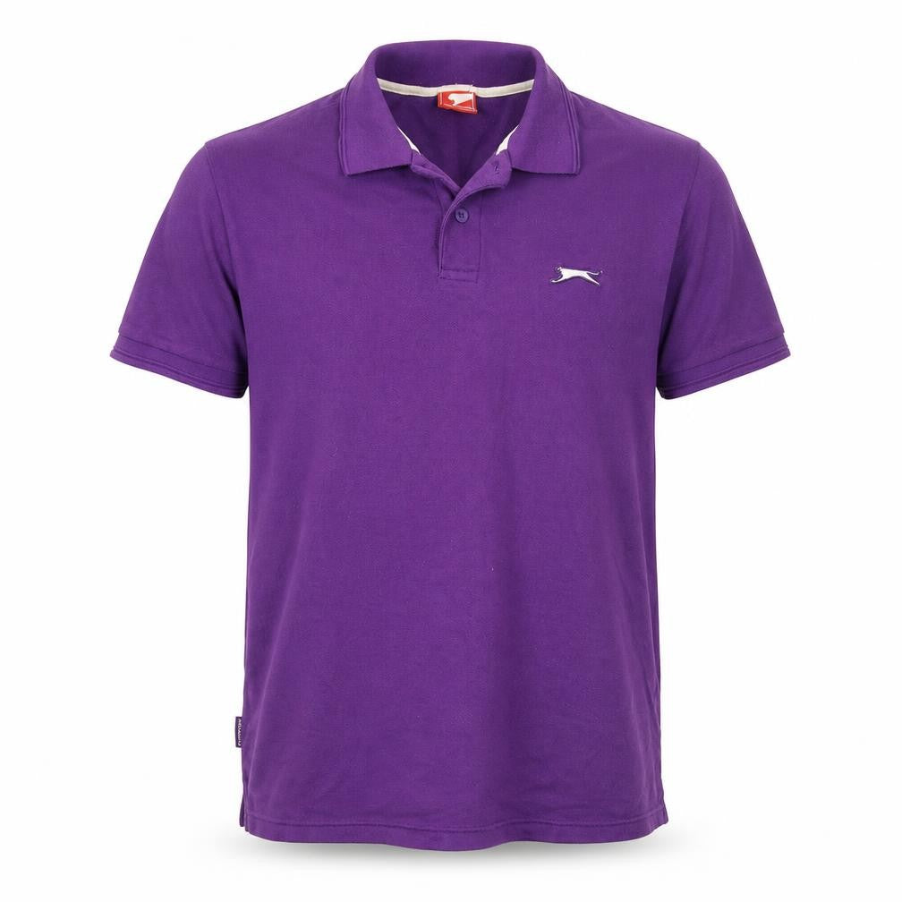 Men's Purple Slazenger Polo Shirt M