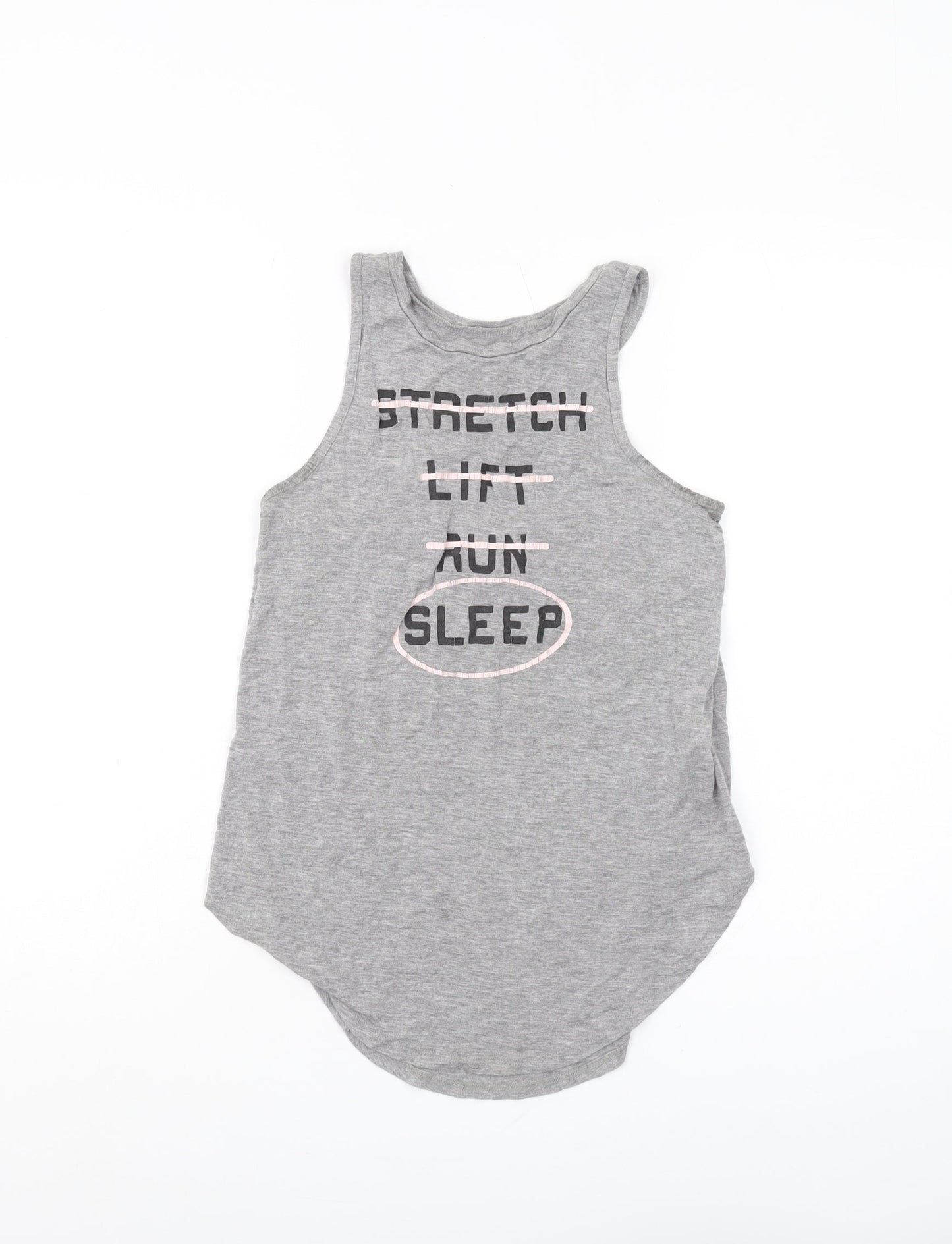Hollister Women's Grey XS Tank Top, Gym, Sleep