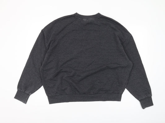 Next Women's Grey Pullover Sweatshirt, Size 12, Casual
