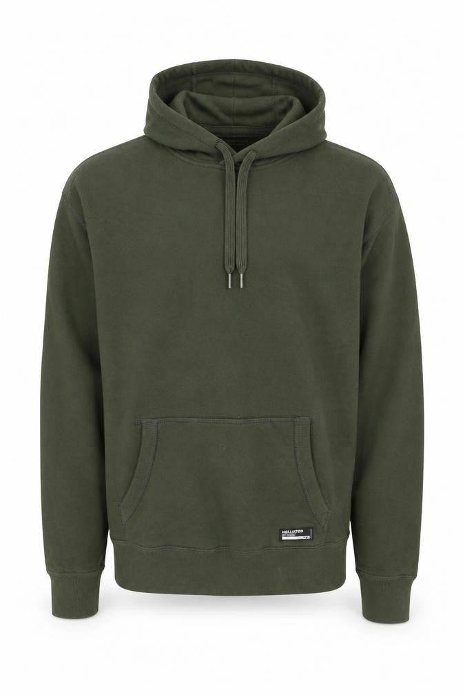 Mens UK M Regular Hollister Green Pullover Hoodie