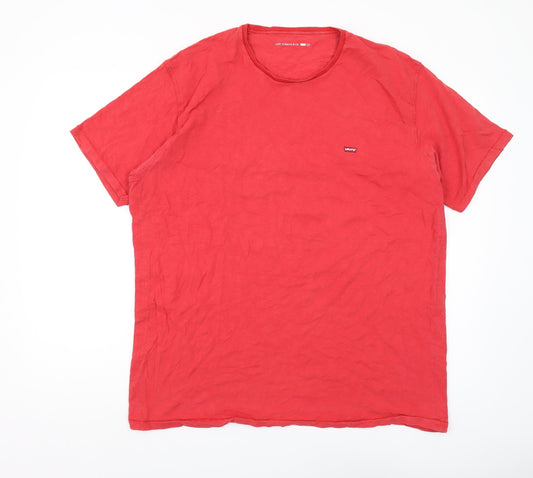 Levi Strauss & Co Men's Red 2XL Regular T-Shirt