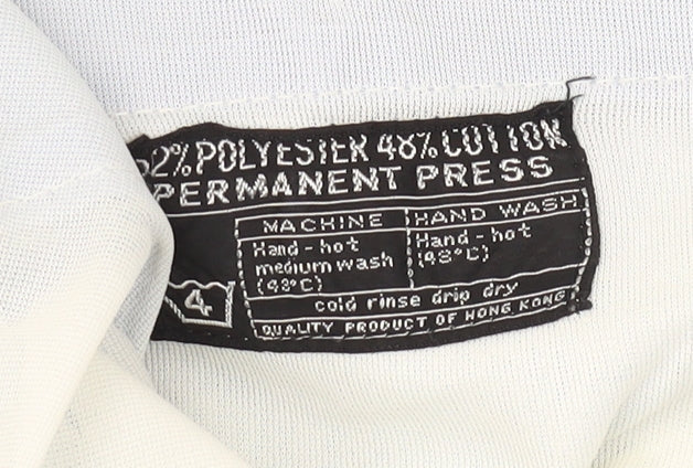 Fred Perry Women's Blue Chino Shorts, Size 6, Medium Wash