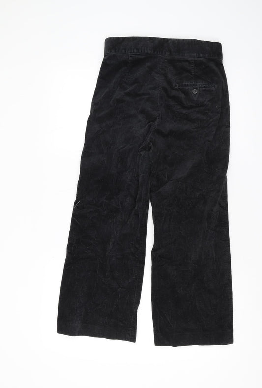 Zara Women's Black Corduroy Trousers XS
