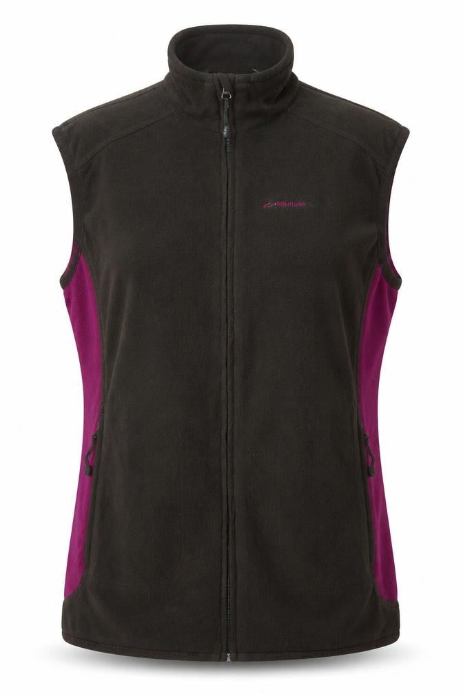 Womens UK Size 14 Regular Mountain Life Multicoloured Polyester Waistcoat