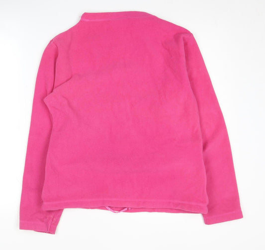 Principles Women's Pink Fleece Pullover Sweatshirt Size 14