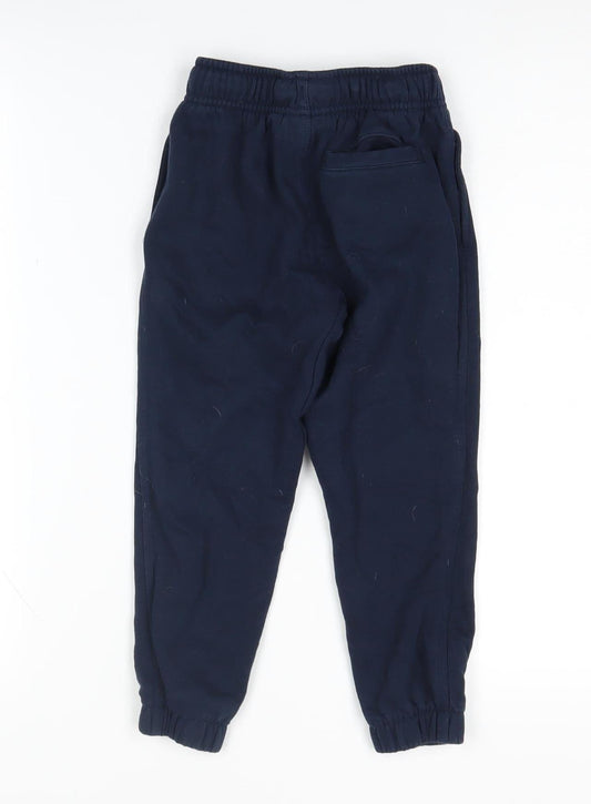 Nike Boys Blue Jogger Trousers, Size 5 Years, Cotton Blend