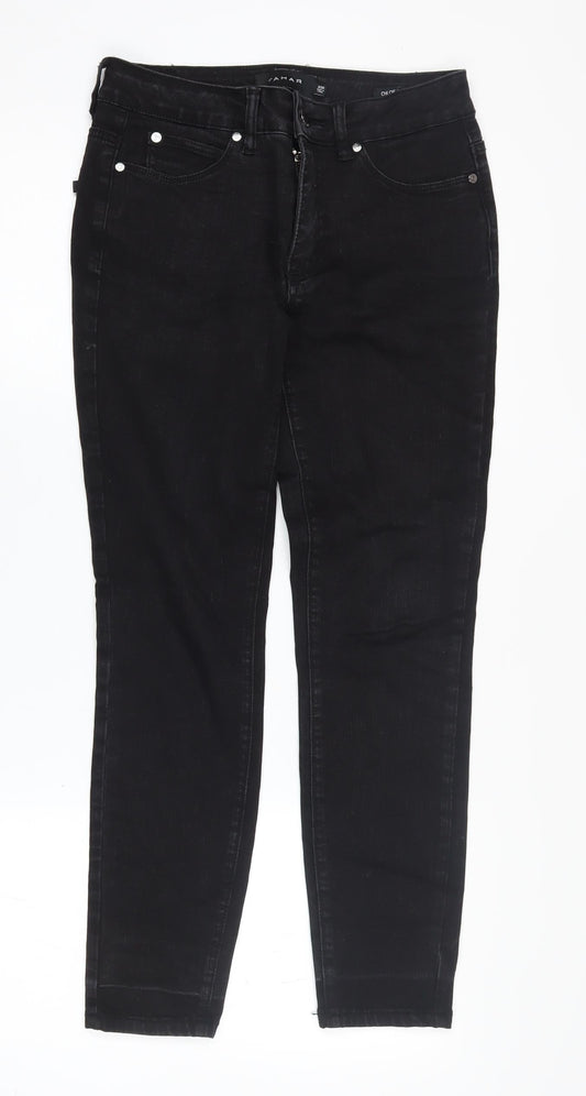 Tahari Women's Black Skinny Jeans, Size 2, Slim Fit