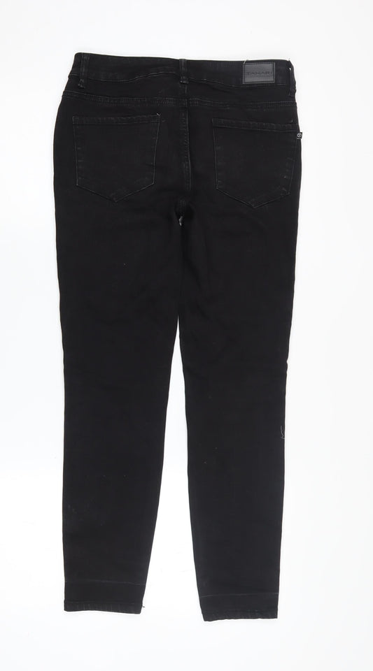 Tahari Women's Black Skinny Jeans, Size 2, Slim Fit