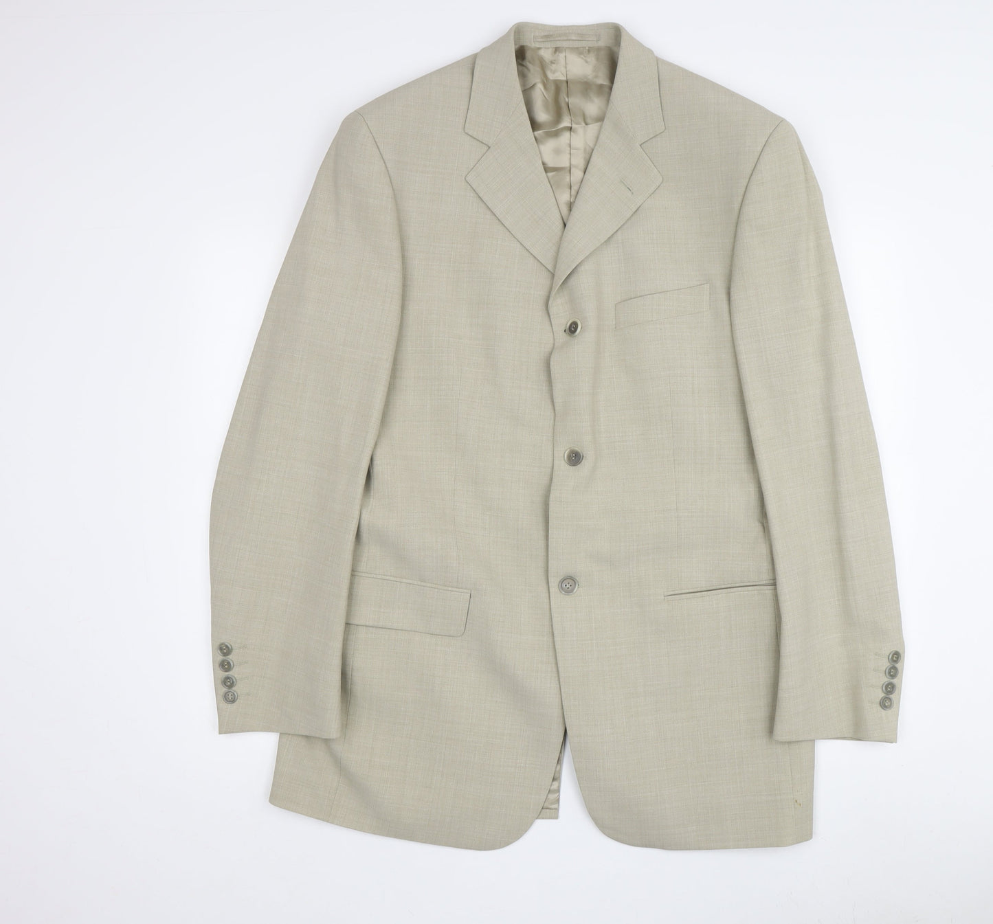 Hugo James Men's Beige Classic Blazer Size 40L