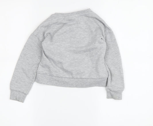 L.O.L. Surprise! Girls Grey Sweatshirt 3-4 Years | Fun Graphic Print