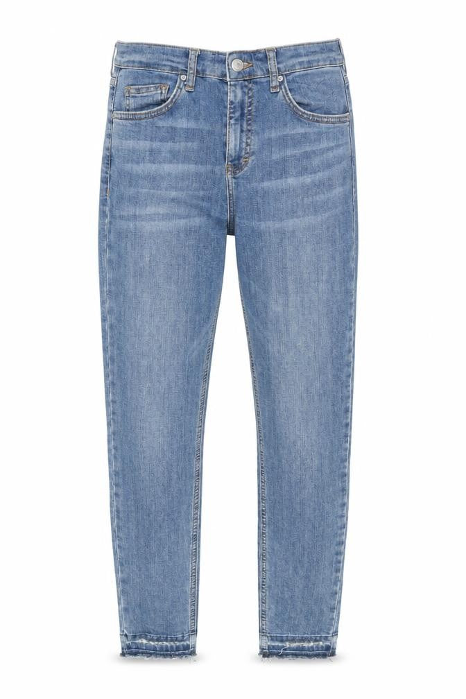Topshop Women's Blue Slim Ankle Jeans Size 10