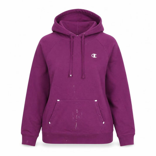 Unisex Adults UK M Regular Champion Purple Pullover Hoodie