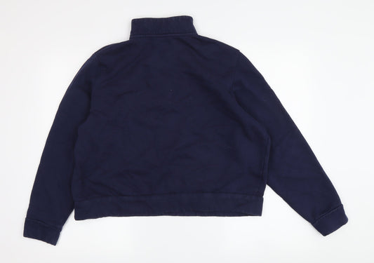 Puma Women's Blue Pullover Sweatshirt L