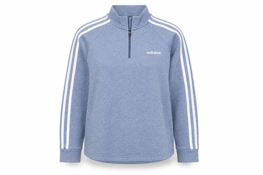 Unisex Adults UK S Regular adidas Blue Pullover Sweatshirt