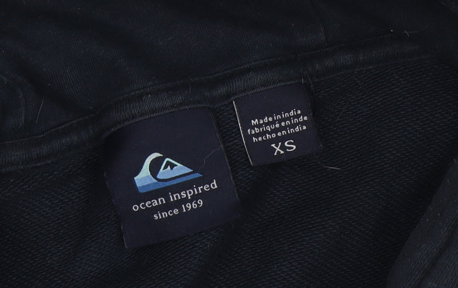 Quiksilver Men's Black XS Pullover Hoodie