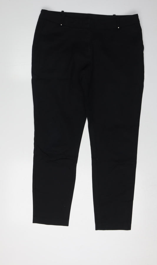 Redherring Women's Black Skinny Trousers Size 14