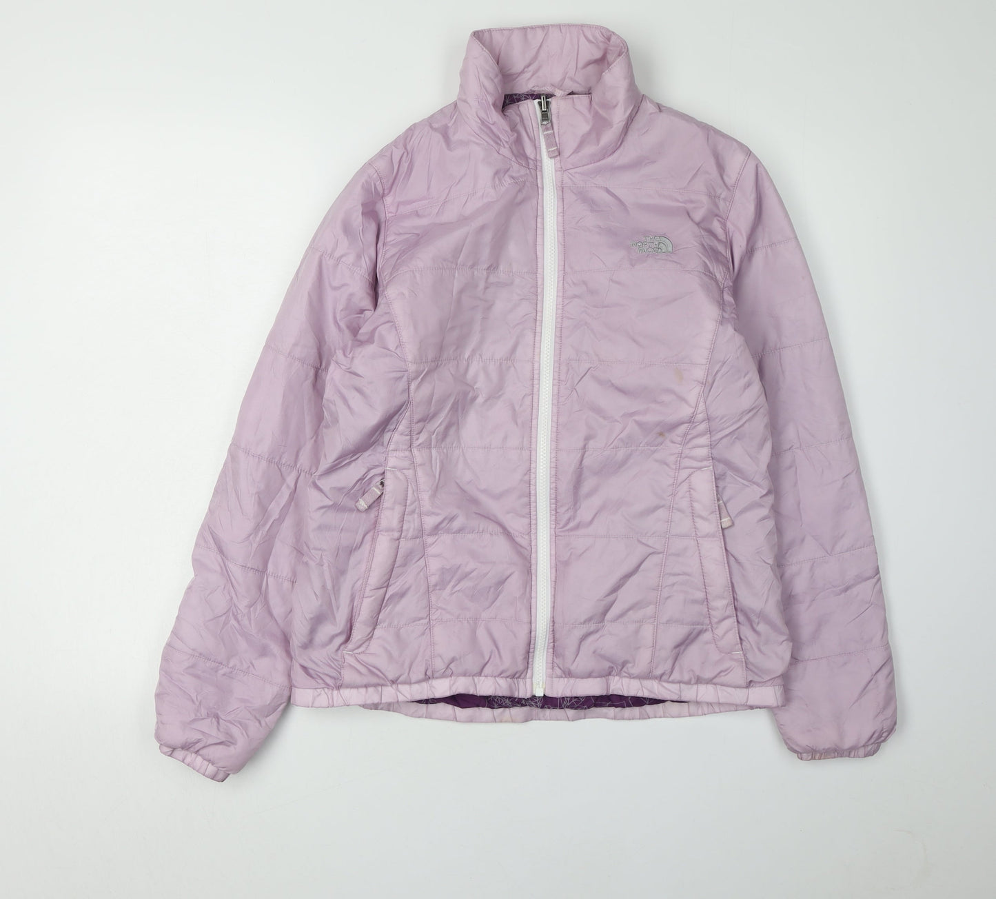 The North Face Women's Purple Puffer Jacket Size M
