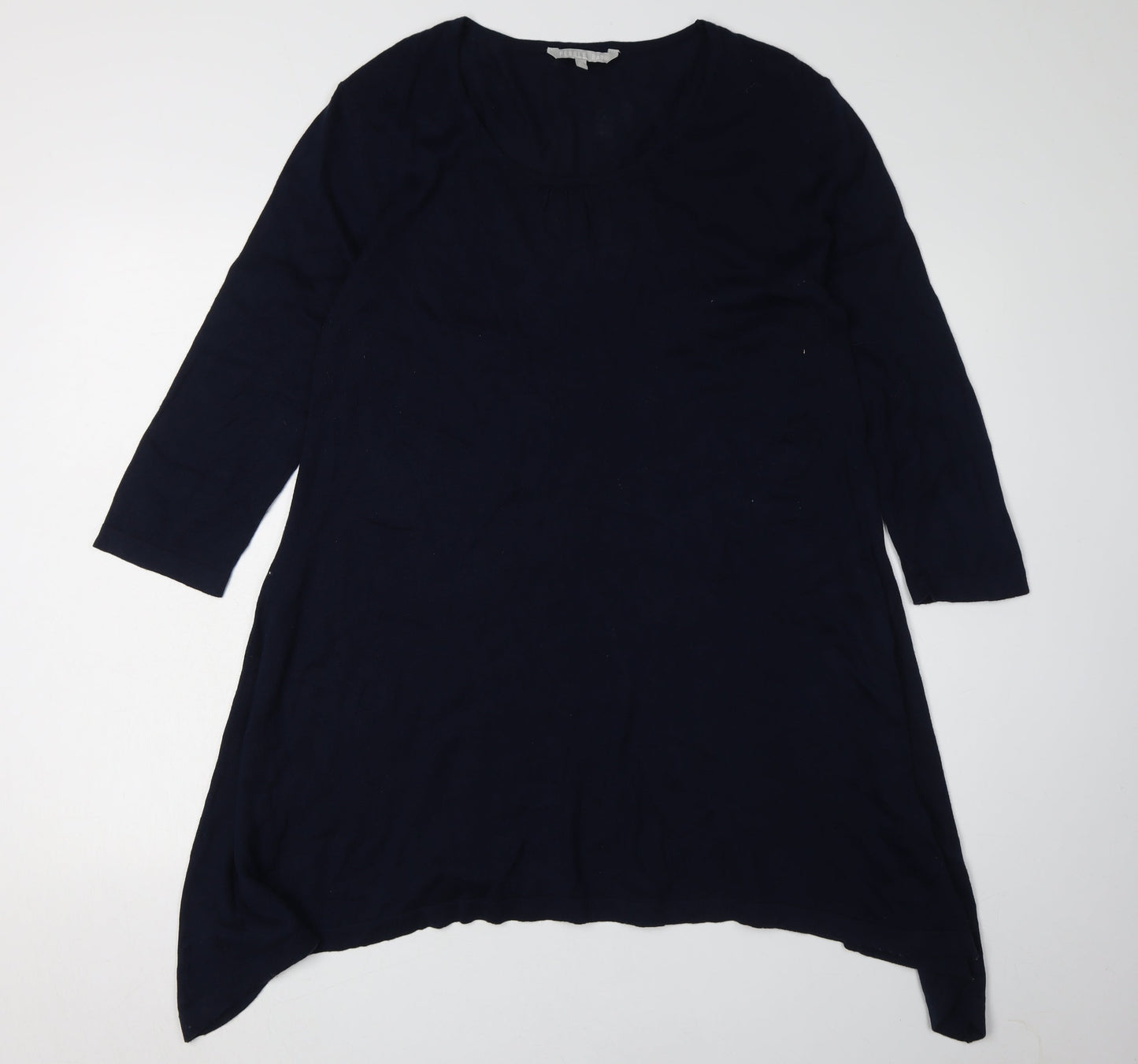 Pebble Bay Women's Blue XL Trapeze Swing Dress