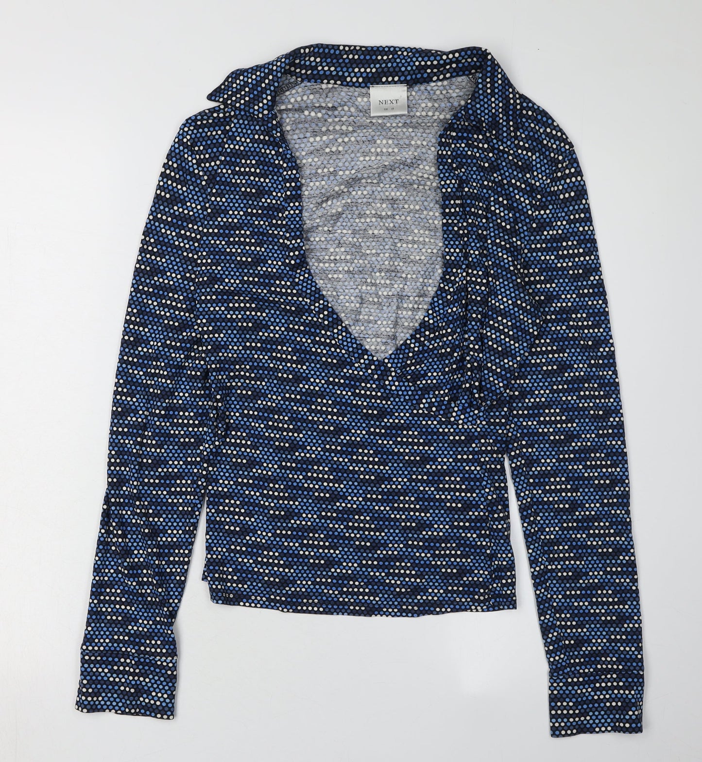 Next Women's Multicoloured Blouse, Size 10, V-Neck