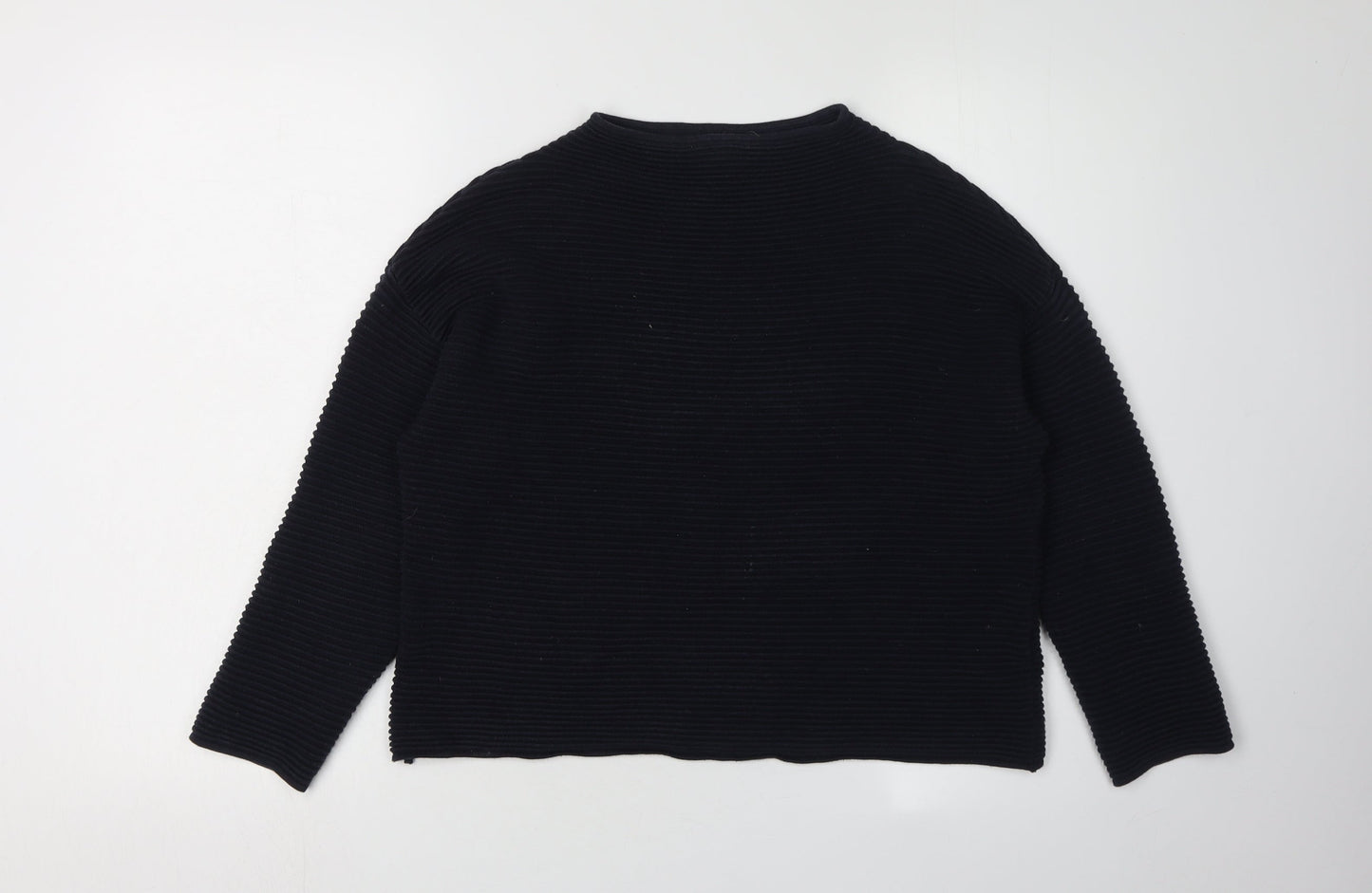 H&M Women's Black Pullover Jumper, S, High Neck