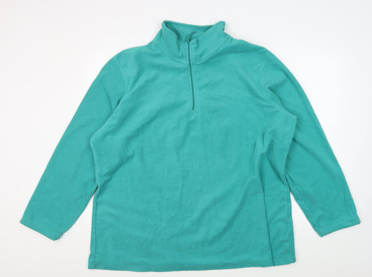 Mountain Warehouse Unisex Green 2XL Pullover Sweatshirt