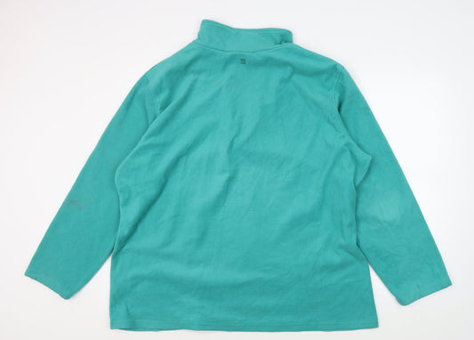 Mountain Warehouse Unisex Green 2XL Pullover Sweatshirt