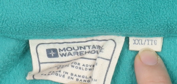 Mountain Warehouse Unisex Green 2XL Pullover Sweatshirt