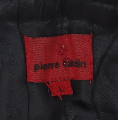 Pierre Cardin Men's Black Puffer Jacket L - Winter Ready