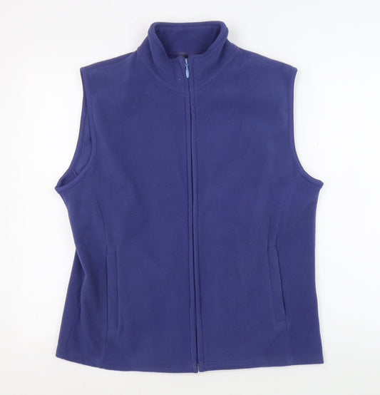 Glenmuir Men's Blue Fleece Waistcoat M Casual Golf