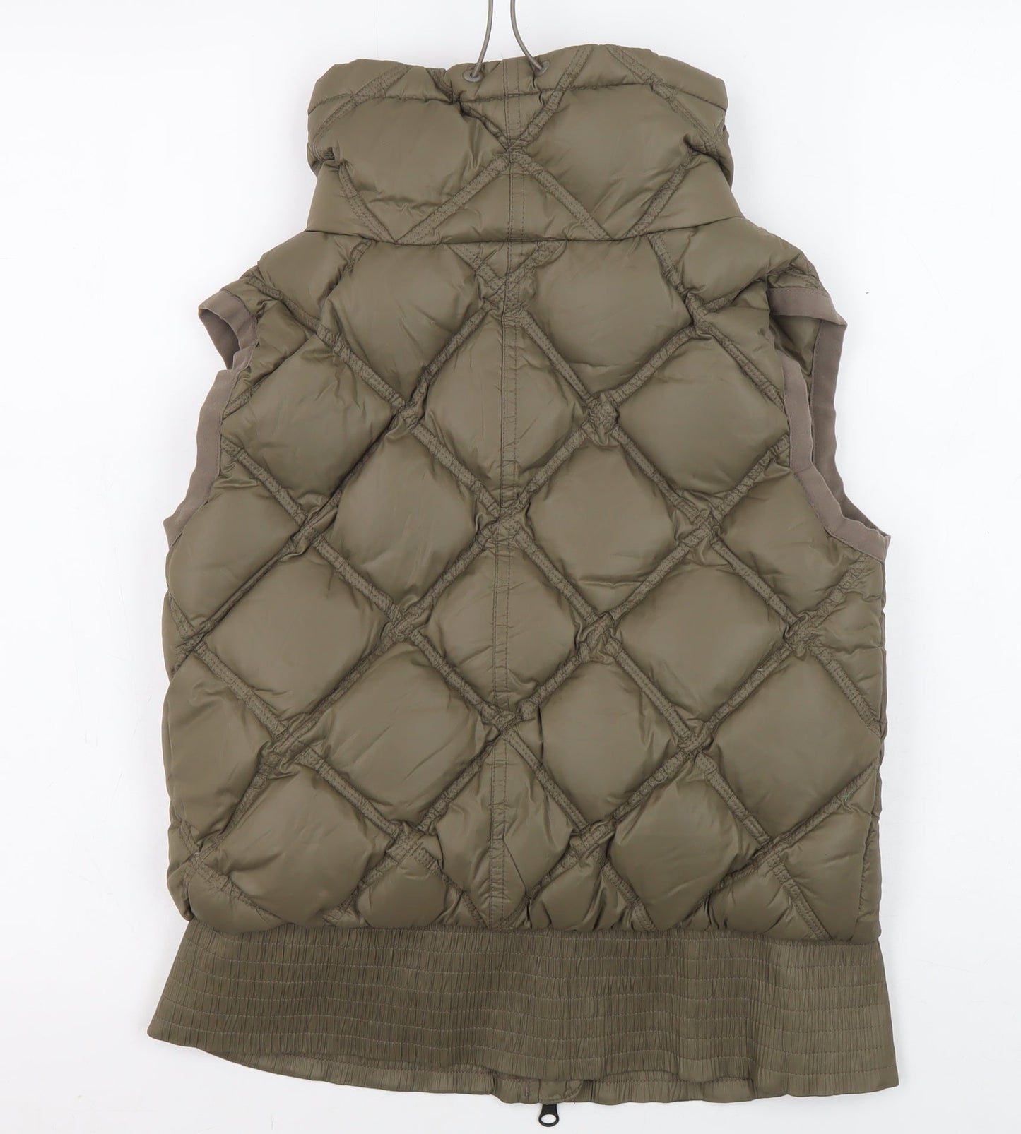 Nike Women's Green XS Puffer Waistcoat