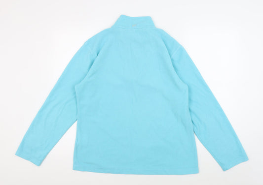 Regatta Women's Blue Pullover High Neck Sweatshirt Size 14