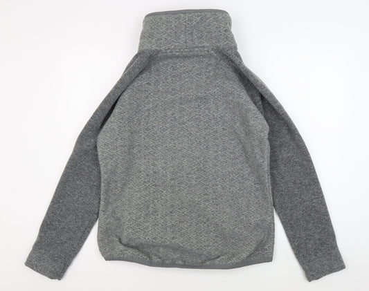 Weird Fish Women's Grey Pullover Sweatshirt Size 12