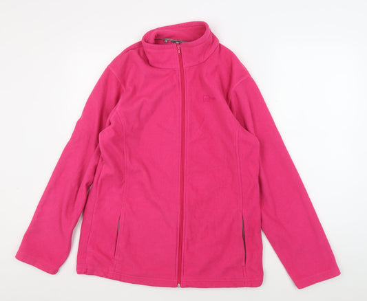 Hi Gear Women's Pink Fleece Jacket Size 14