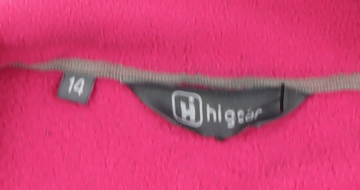 Hi Gear Women's Pink Fleece Jacket Size 14