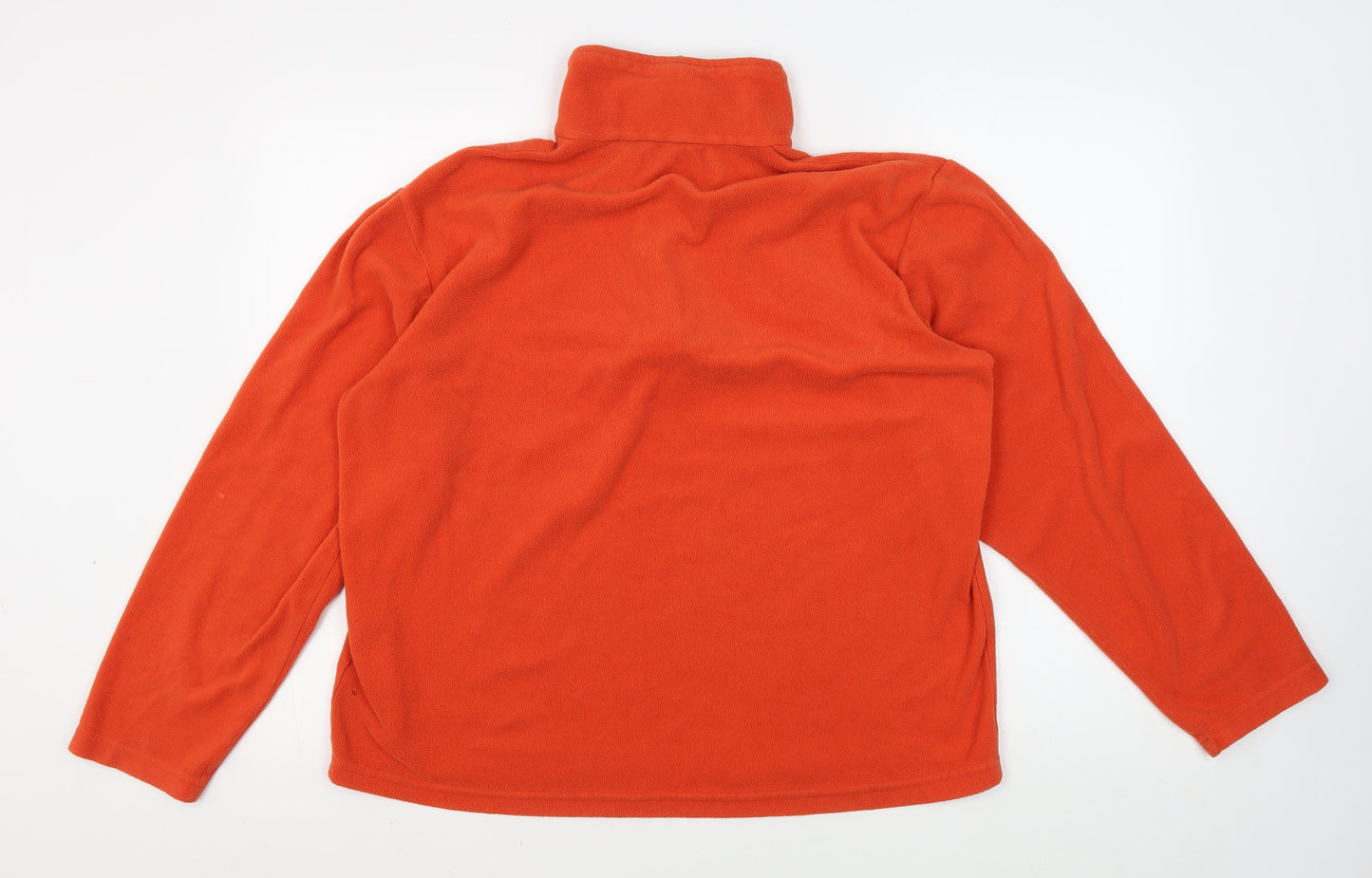 Regatta Men's Orange Fleece Pullover Sweatshirt L