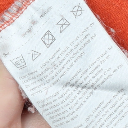 Regatta Men's Orange Fleece Pullover Sweatshirt L