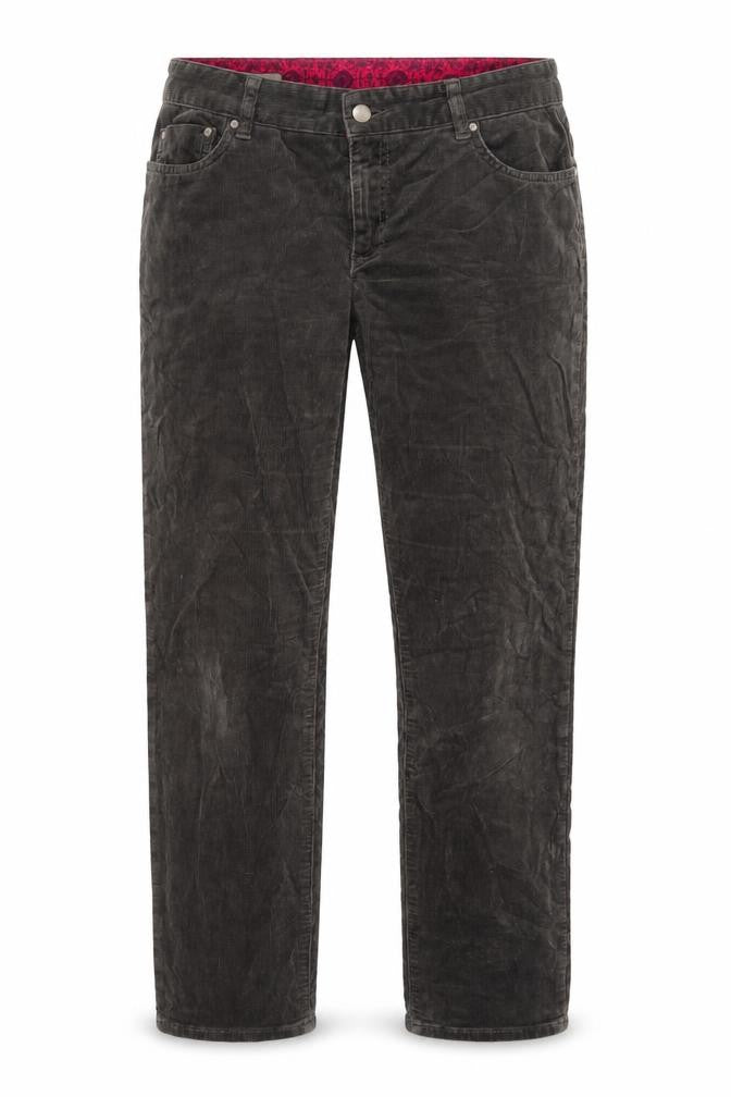 Ken Women's Brown Corduroy Trousers Size 30