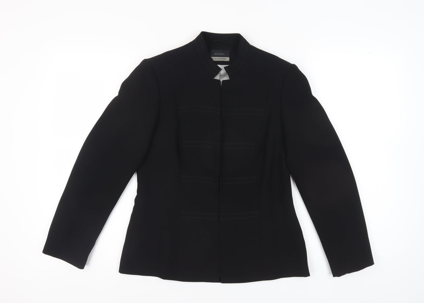 Principles Women's Black Blazer Size 12, Polyester